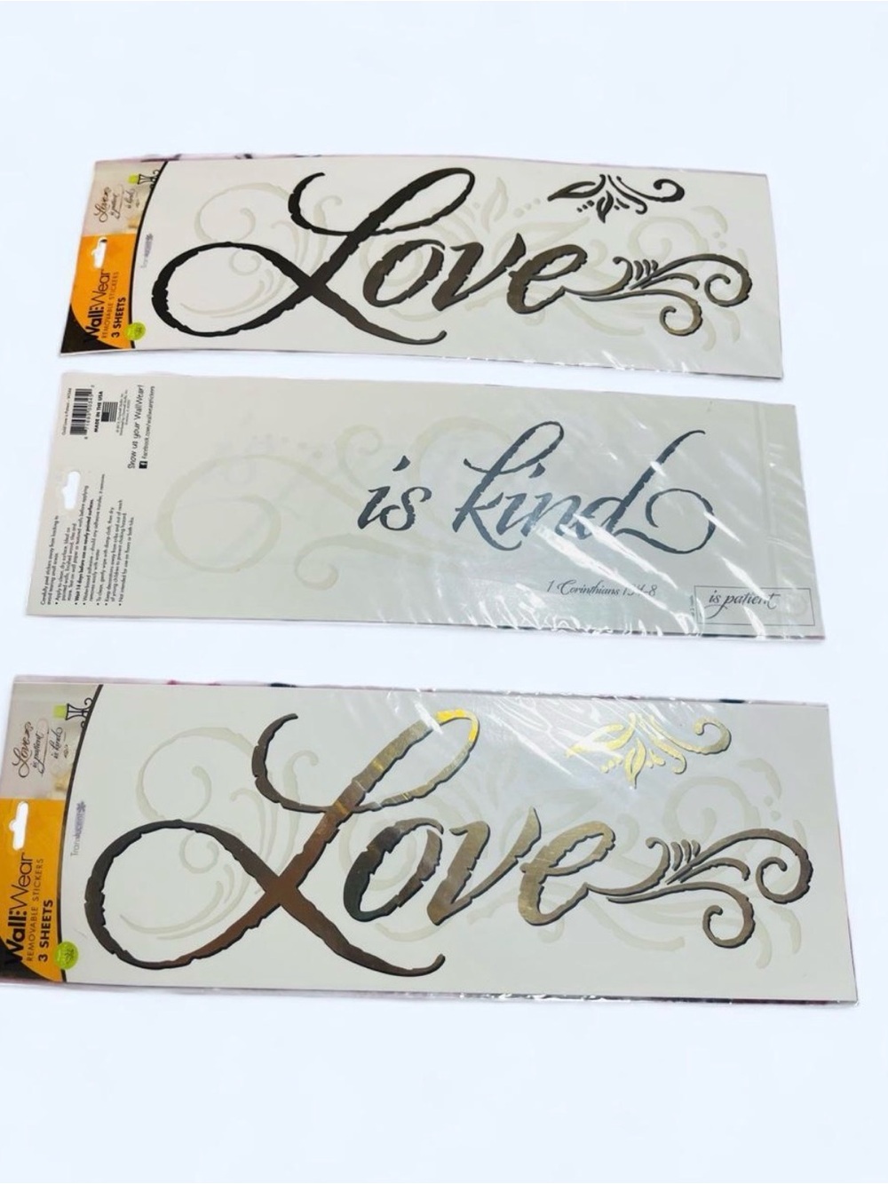 Love is kind wall decals